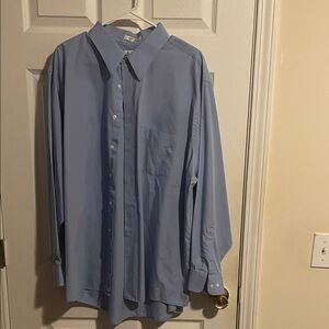 Van Heusen XXL Men's Blue Dress Shirt